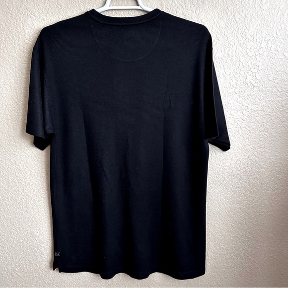 Tommy Bahama Silk/Cotton Short Sleeve Crewneck Tee - Picture 3 of 7